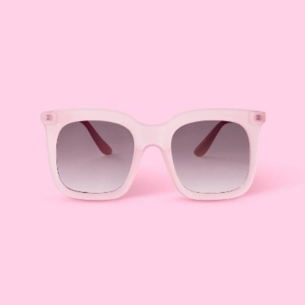 Stoney Clover Lane x Target Light Pink - Oversized Square Sunglasses